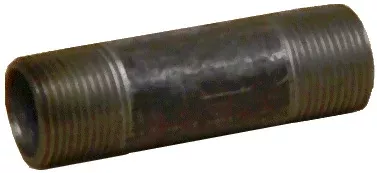 2-1/2" x 11" - Black Steel Nipple Standard