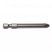 #2 Phillips Power Bit, 1/4" X 2-3/4" Length, Ideal For Power Screwdrivers