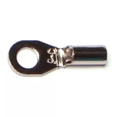 22-18 Gauge Uninsulated Ring Terminals For #6 Connections