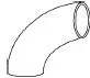 3-1/2" - Carbon Steel Weld Long Radius 90-Elbow Standard