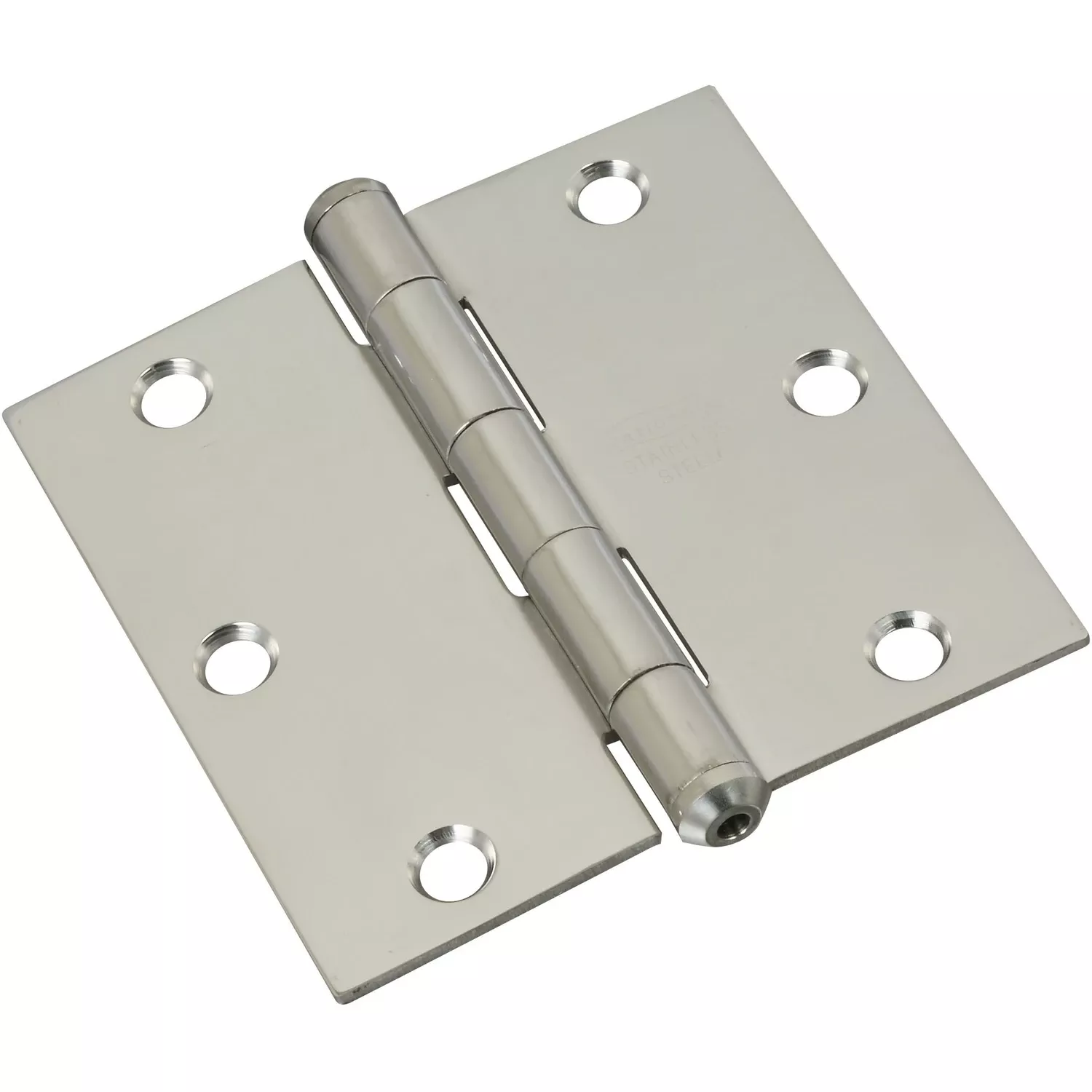 3-1/2 In. Stainless Steel Square Corner Door Hinge
