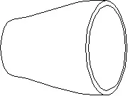 3-1/2" x 2" - Carbon Steel Weld Concentric Reducer Standard