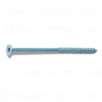 3/16 X 4 Blue Ruspert Torquemaster Star Flat Masonry Screws - Durable Fasteners