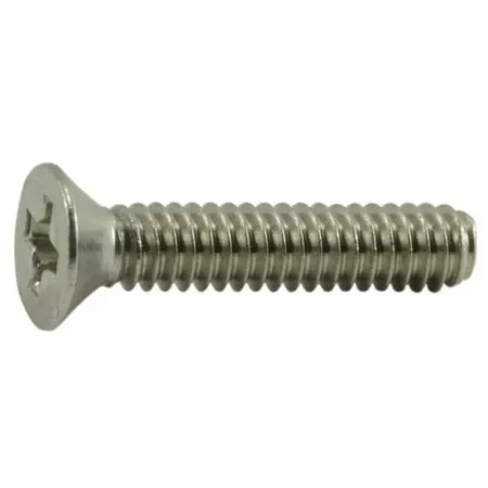 #3-48 x 1/218-8 Stainless Phillips Flat Machine Screws MSFSS-140 (25 pcs.)