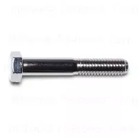3/8-16 X 2-1/4 Chrome Grade 5 Hex Cap Screws - Durable Fasteners For Heavy-duty Applications