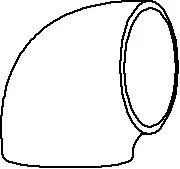 3" - Carbon Steel Weld Short Radius 90-Elbow Extra Heavy
