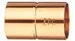 3" x 2" - Copper CXC Coupling (Non-Slip)