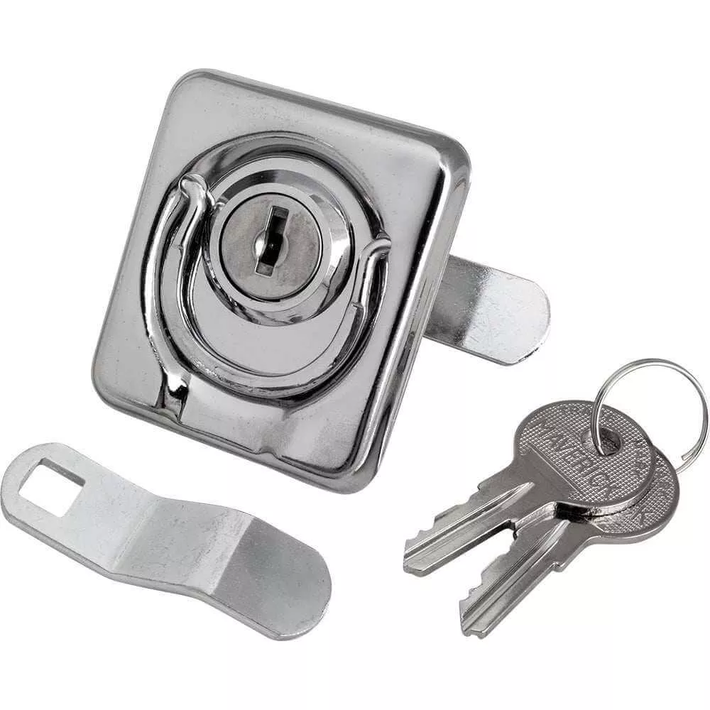 304 SS Locking Ring Pull - Corrosion-Resistant Marine Locking Hardware