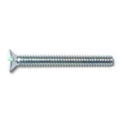 #4-40 x 1Zinc Slotted Flat Head Machine Screws MSCFS-075 (65 pcs.)