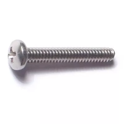 #4-40 x 3/418-8 Stainless Phillips Pan Machine Screws MSPSS-044 (25 pcs.)