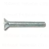 #4-40 x 3/4Zinc Slotted Flat Head Machine Screws MSCFS-072 (65 pcs.)
