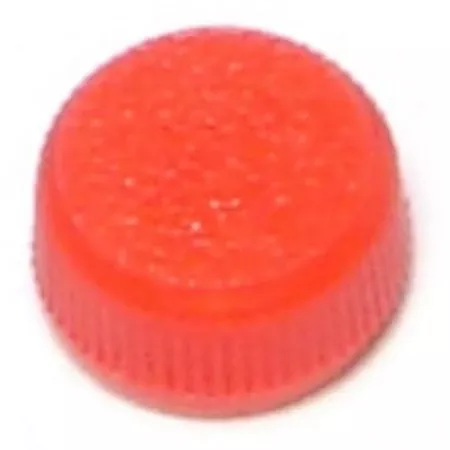 #4 Red Plastic Round Thumb Screw Knobs (5 pcs.)
