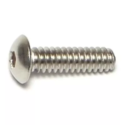 #6-32 x 1/218-8 Stainless Button Head Socket Cap Screws SCSBSS-063 (20 pcs.)