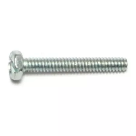 #6-32 x 1Zinc Slotted Indented Hex Head Machine Screws MSIHS-062 (40 pcs.)