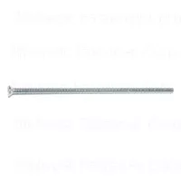 #6-32 x 4Zinc Slotted Flat Head Machine Screws MSCFS-162 (15 pcs.)