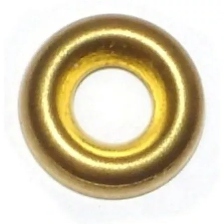 #6 Brass Finishing Washers - 5/32" X 15/32" - Durable And Versatile Fasteners