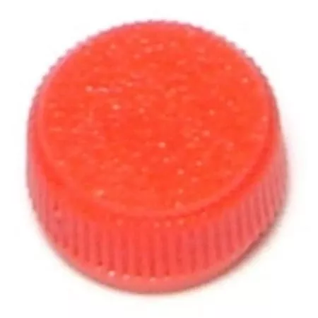 #6 Red Plastic Round Thumb Screw Knobs (5 pcs.)