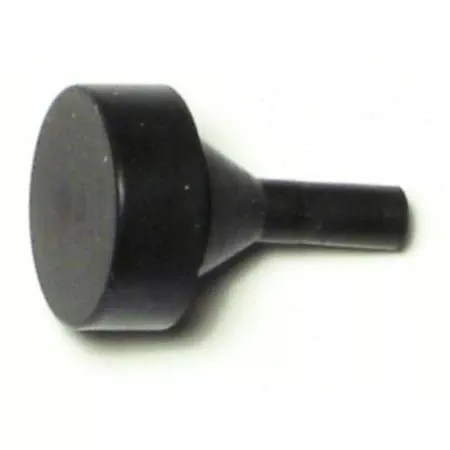 .6x .4Black Rubber Ford & Chrrysler Bumpers BMPR-041 (6 pcs.)
