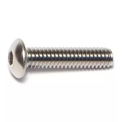 #8-32 x 3/418-8 Stainless Button Head Socket Cap Screws SCSBSS-099 (20 pcs.)