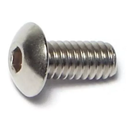 #8-32 x 3/818-8 Stainless Button Head Socket Cap Screws SCSBSS-093 (20 pcs.)