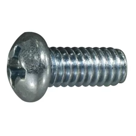 #8-32 x 3/8Zinc Phillips Round Head Machine Screws MSCRS-199 (60 pcs.)