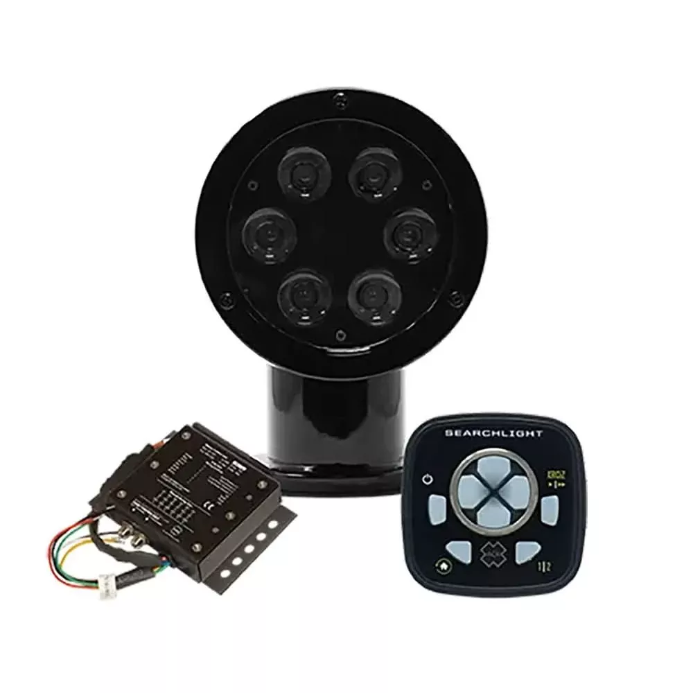 ACR RCL-50 LED Black Searchlight with Wired Control