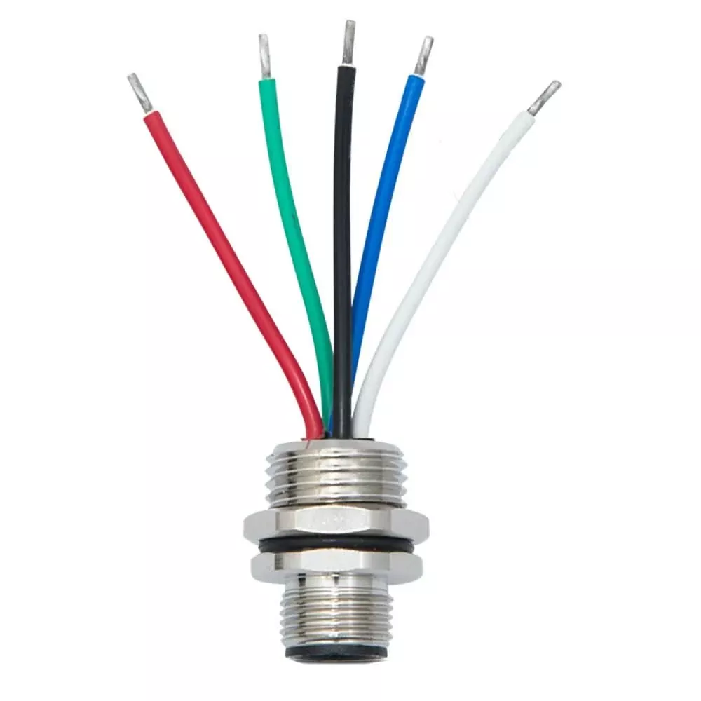 Actisense Rear Panel Mount NMEA 2000 Wired Micro 5-Pin Male Connector