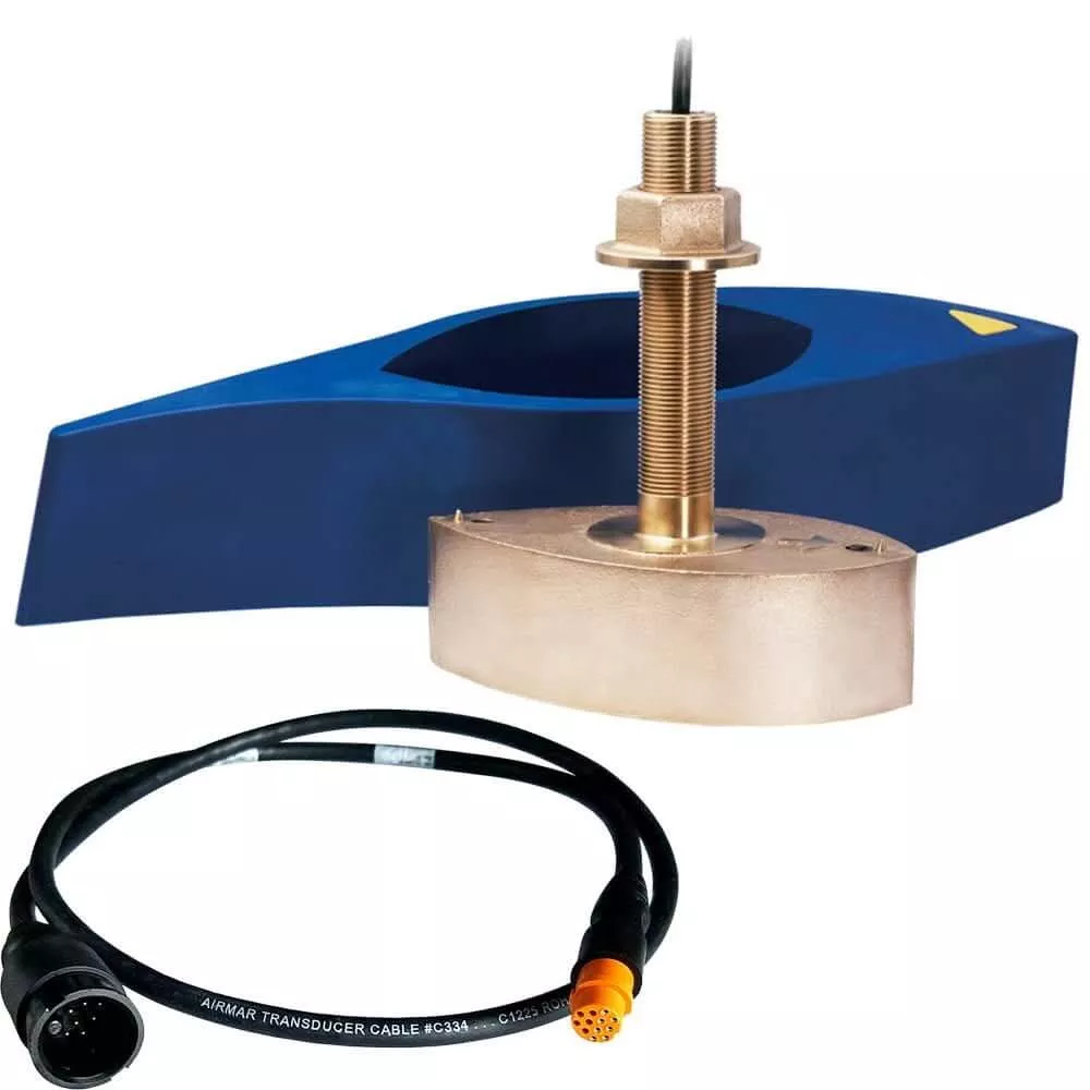 Airmar B275LH-W Bronze Chirp Thru-Hull Transducer - B275C-LHW-12G