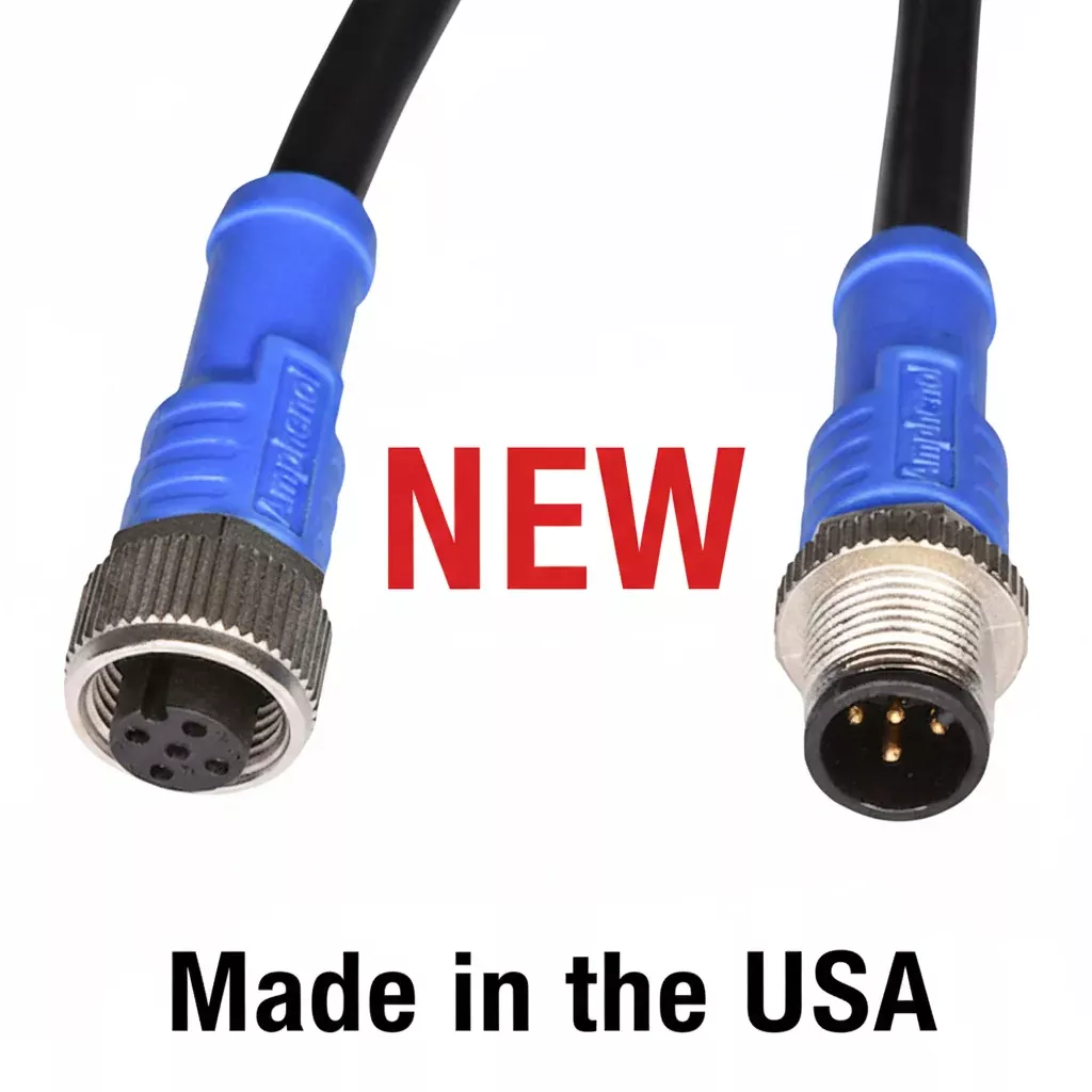 Airmar Black N2K .5 Meter Cable - N2K-0.5-BLK-CBL