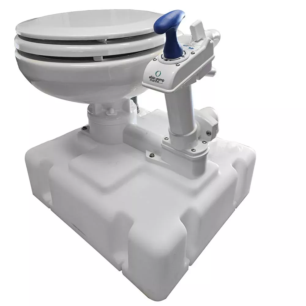Albin Group Voyager Manual Toilet System - 07-06-015