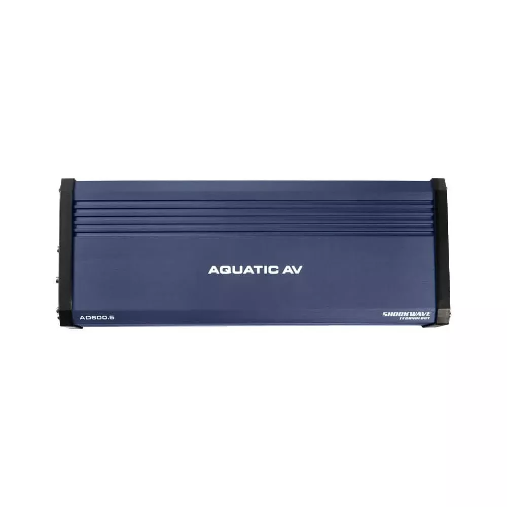 Aquatic AV AD600.5 5/4/3-Channel Marine and Powersports Amplifier - AD