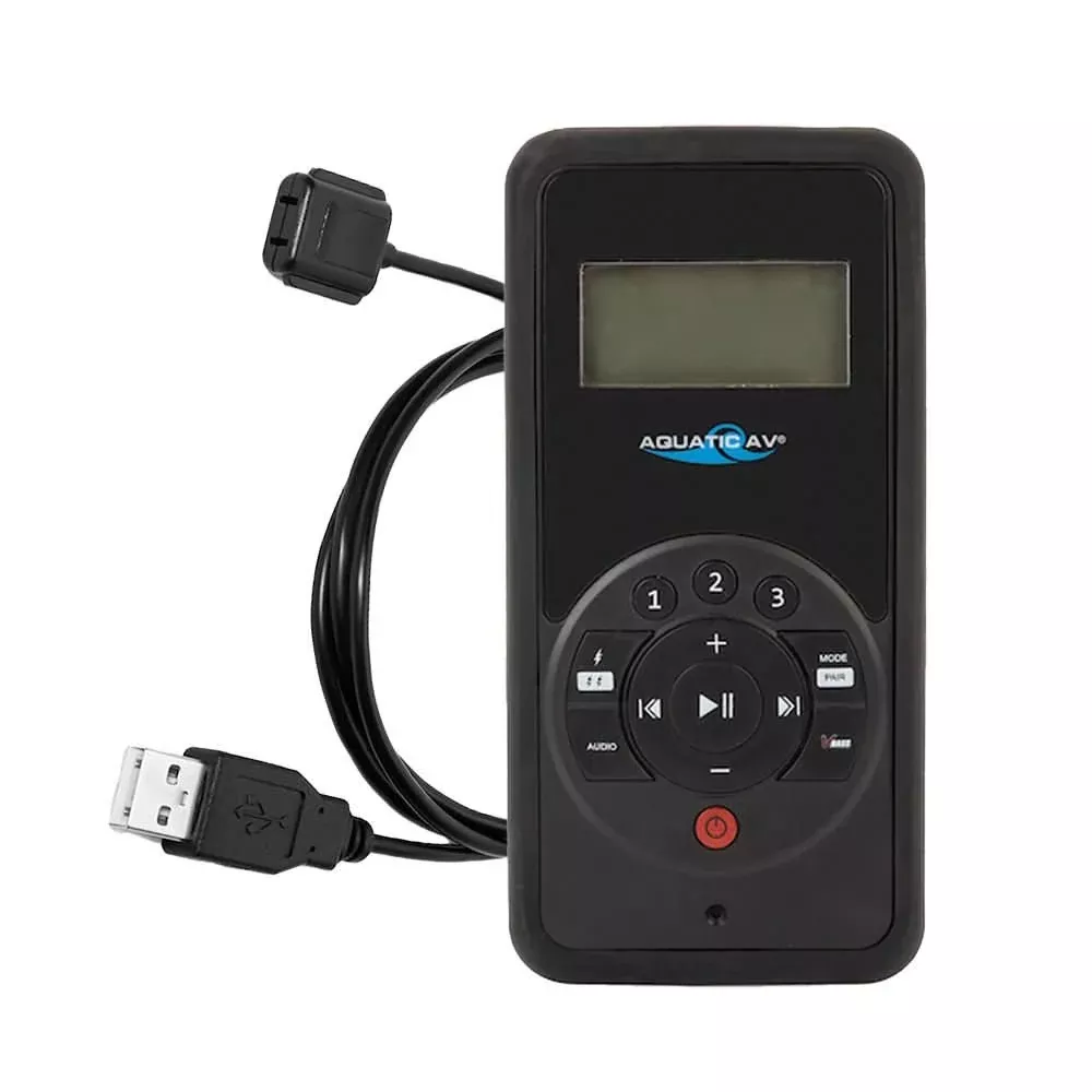 Aquatic AV RF611 Wireless Remote Control with Charging Cradle - Waterp