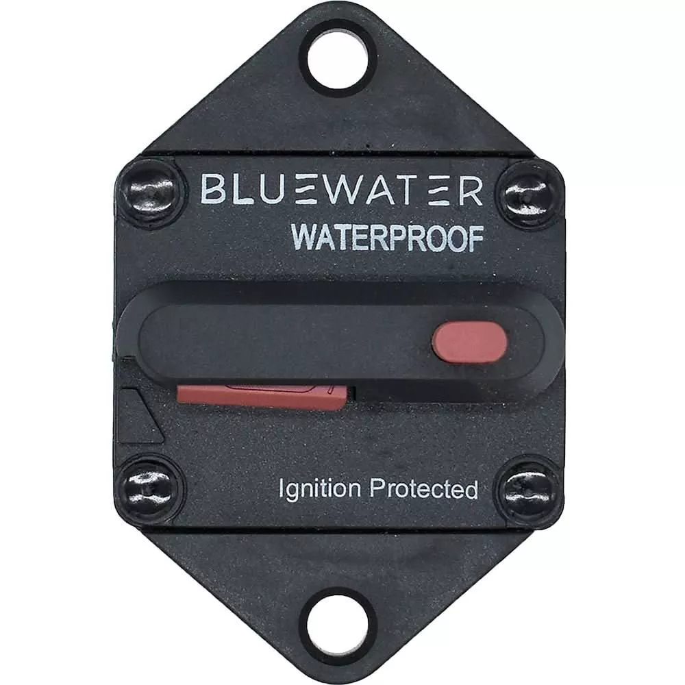 Bluewater 110 Amp Panel Mount Circuit Breaker for Heavy-Duty Marine an