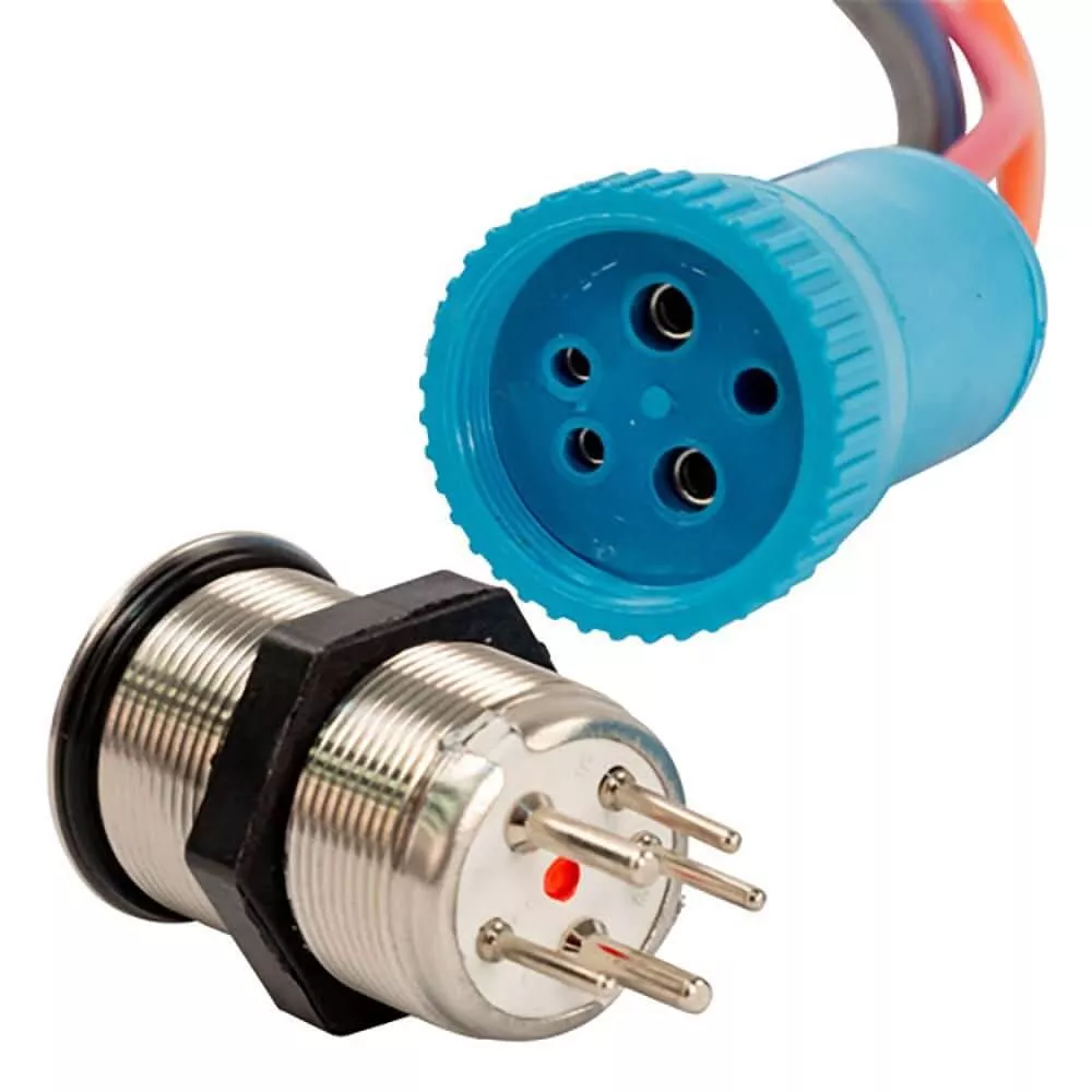 Bluewater 22mm Push Button Switch - 4' Lead - 9059-3113-4