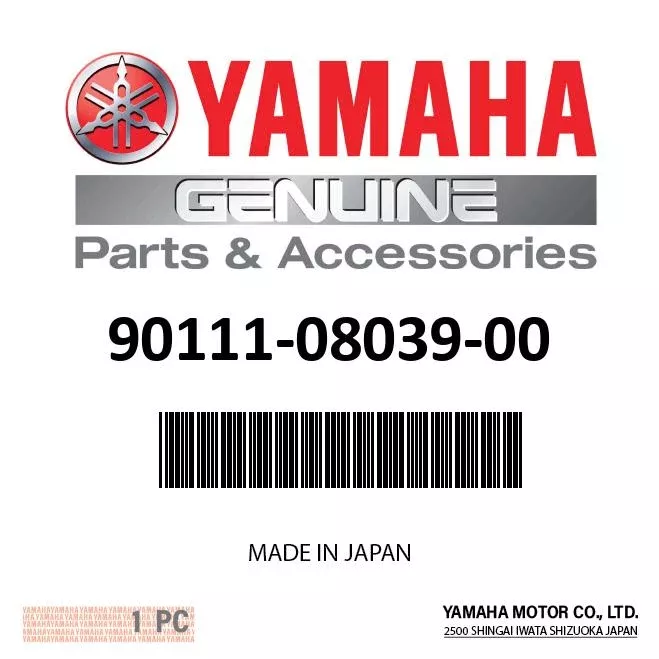 Bolt, Button Head - 90111-08039-00