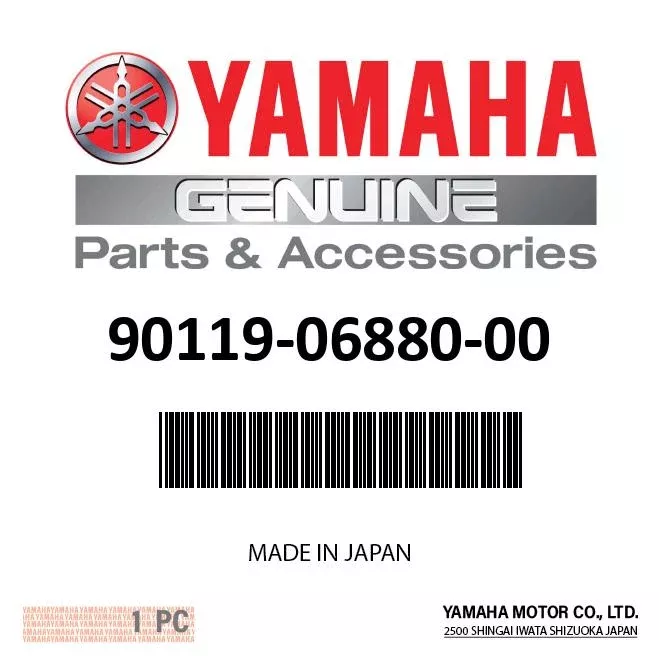 Bolt, With Washer - 90119-06880-00