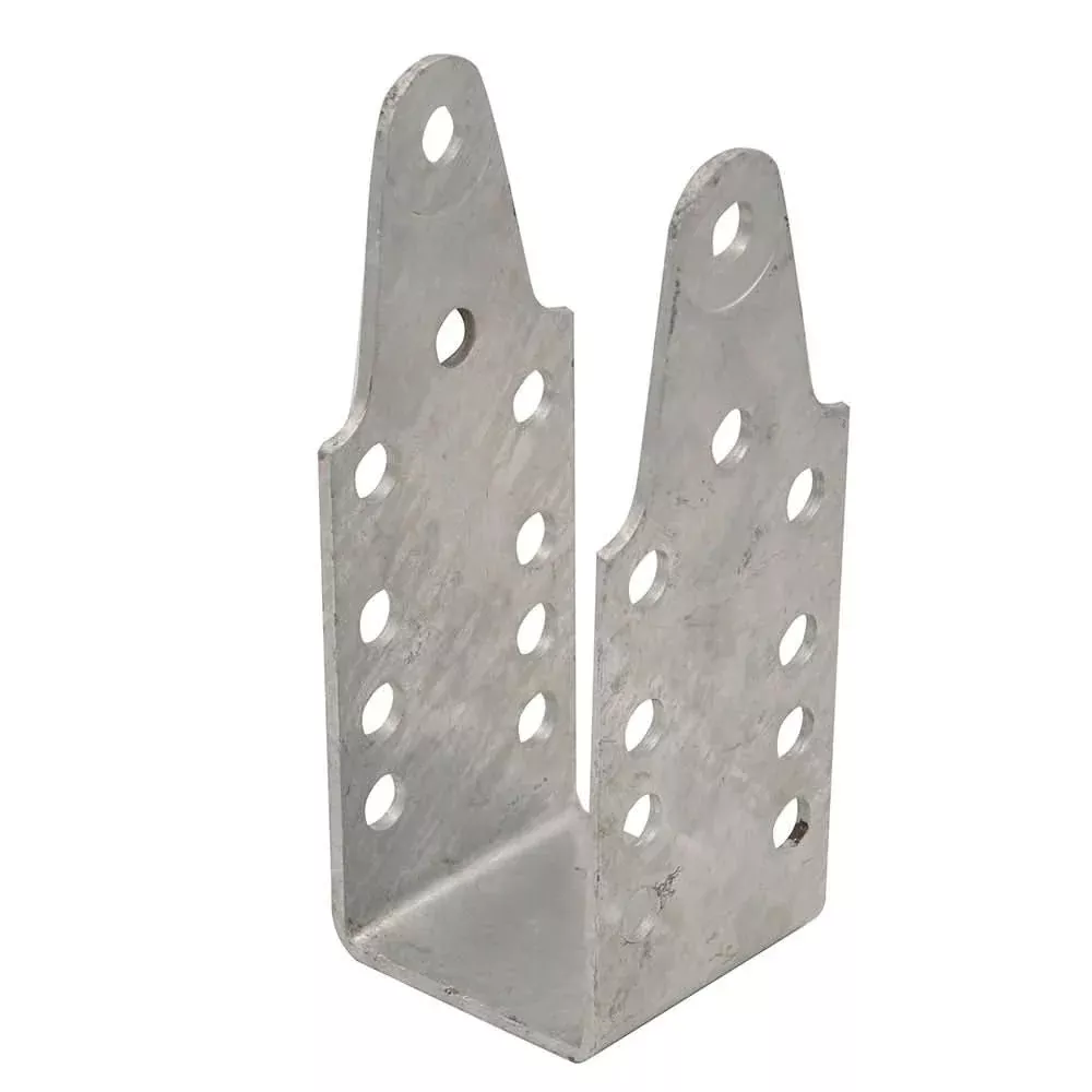 C.E. Smith 250-021786-10EZ Short Galvanized Bent Channel Upright Brack