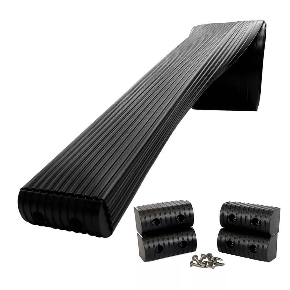 Caliber BunkWrap Kit - Black 16 ft x 2 in x 4 in Roll with Hardware an