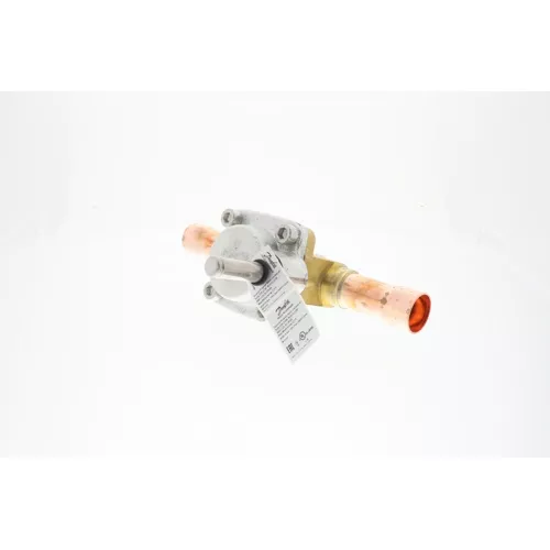 Danfoss 032L2200 1-1/8" ODF EVR25 Normally Closed Manual Stem Solenoid Valve
