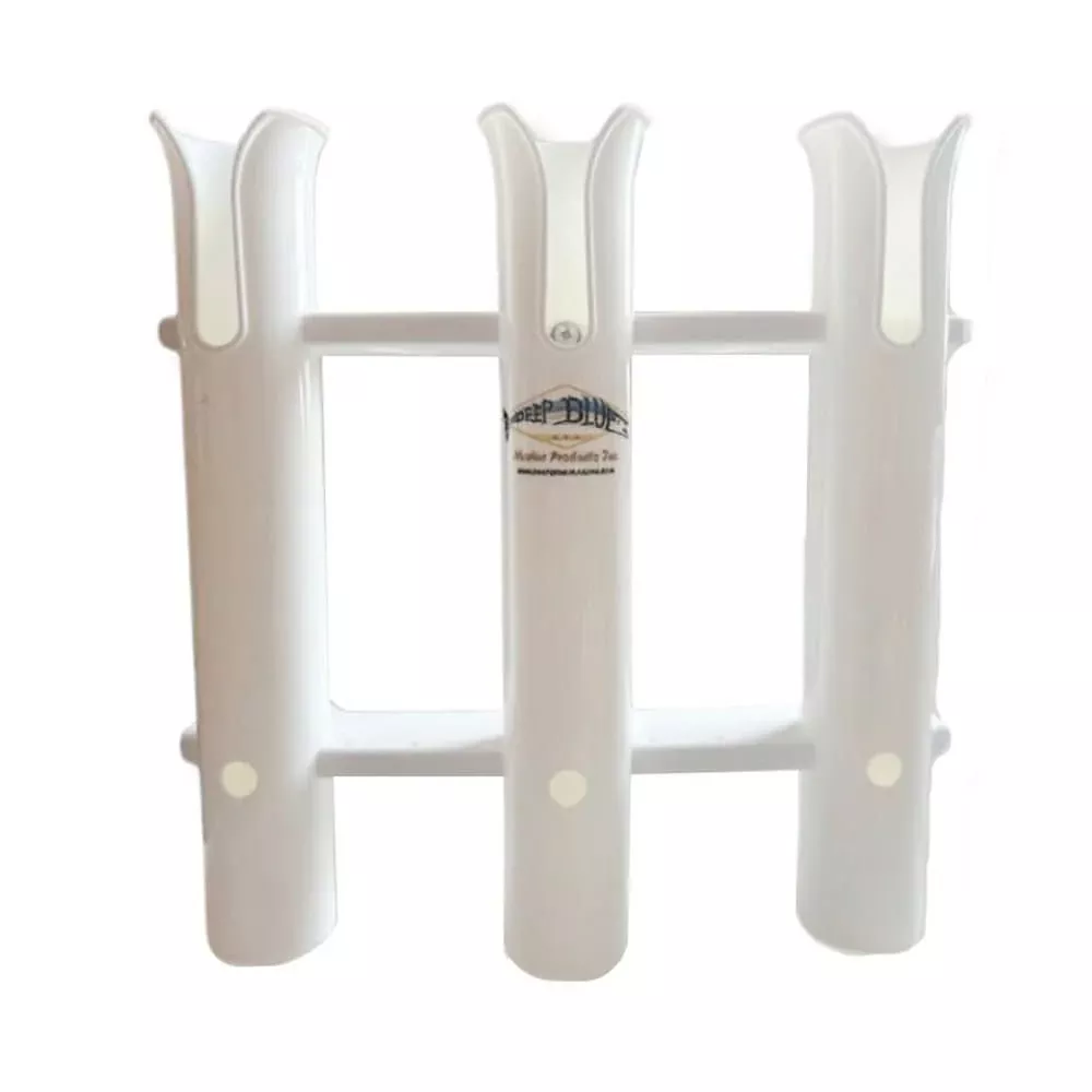 Deep Blue Marine RH-3 Poly Rod Holders with Plier and Knife Storage -