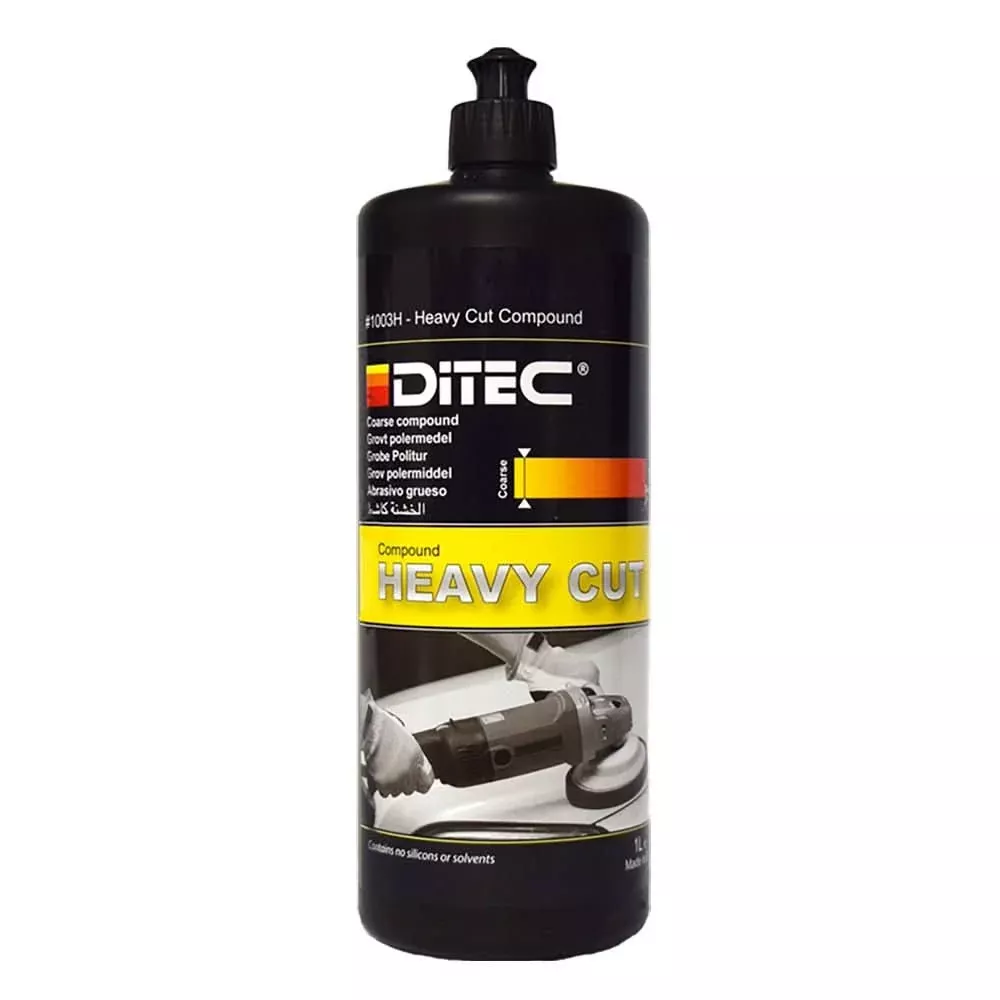 DiTEC Marine Products Heavy Cut Polishing Compound 32oz for Scratch Re
