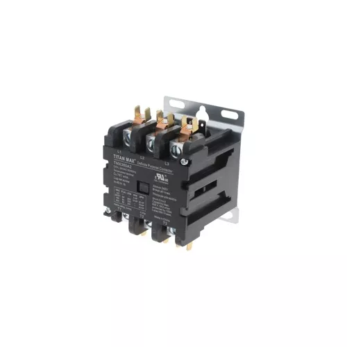 DiversiTech TMX360A2 3-Pole 24V 60-Amp Definite Purpose Contactor