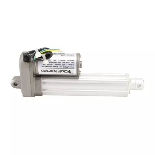 Duff Norton LT100-2-100 Linear Actuator 24VDC 112lb Force 4" Stroke