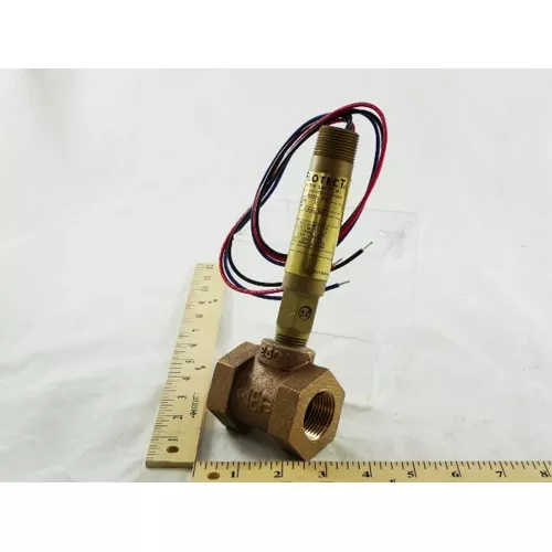 Dwyer V6EPB-B-S-3-B Mini Flow Switch, Brass, 1" NPT, SPDT, Explosion Proof