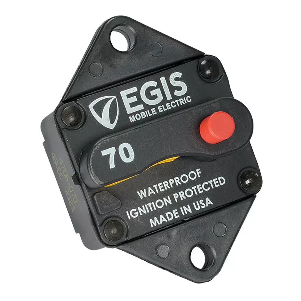 Egis 70A Circuit Breaker - 85 Series - Panel Mount [4706-070]