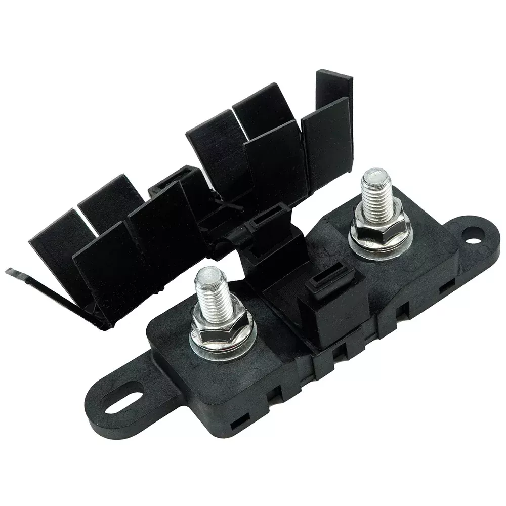 Egis Mega Fuse Block M8 Stainless Self-Locking Hardware w/Black Cover