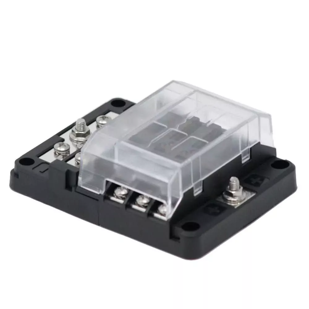 Egis RT Fuse Block 6 Position w/Ground & LED Indication - 8025