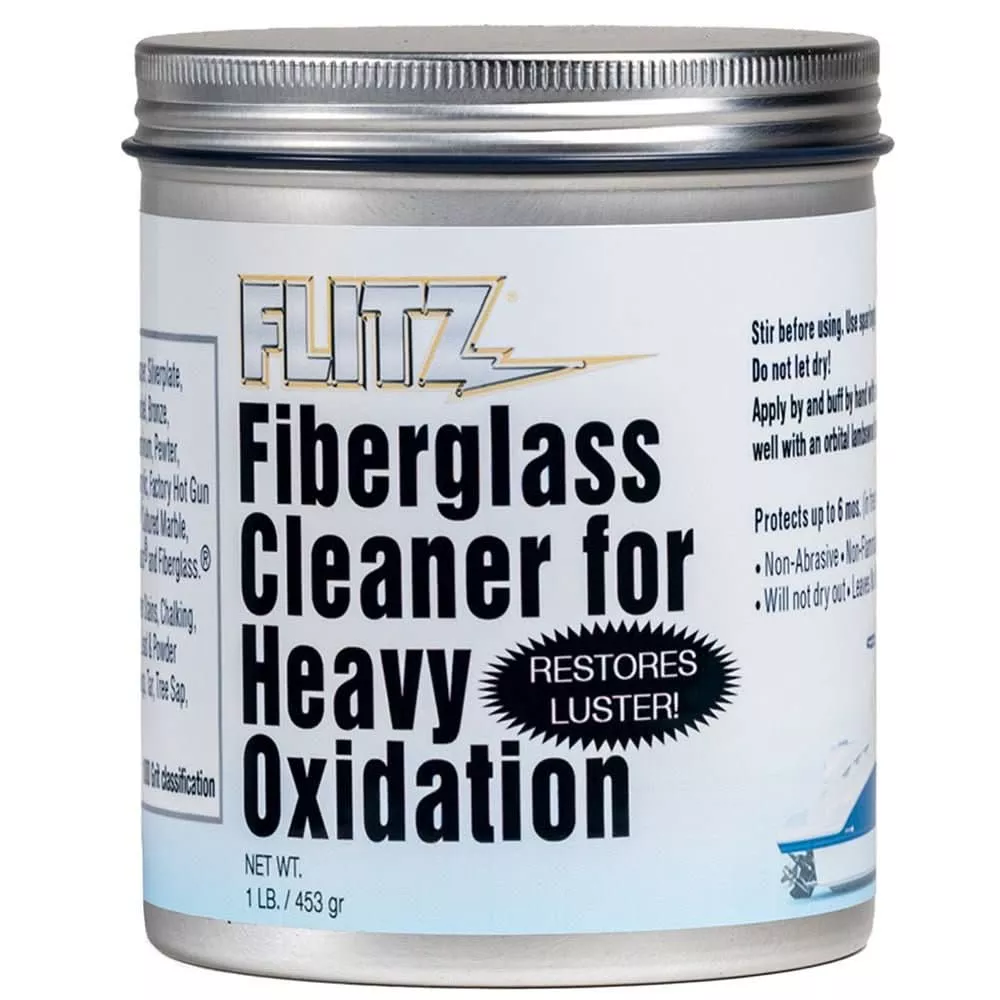 Flitz Fiberglass Cleaner for Heavy Oxidation * 1 lb