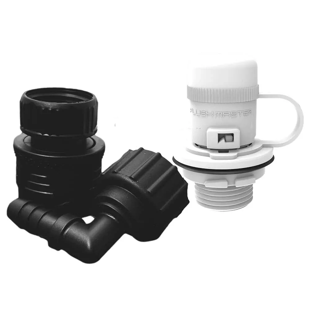 Flushmaster Mercury Outboard Quick Connect Flush Port - White - SM-FMQCMW