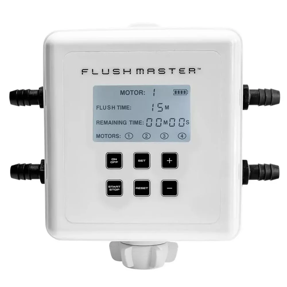 Flushmaster Outboard Flushing System - 4 Outlet with 20 ft Hose Kits -